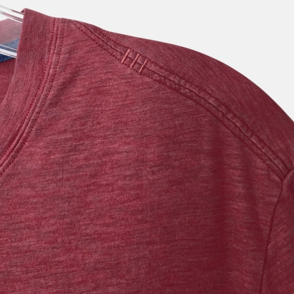 Lululemon Core Short Sleeve Crew Heathered Fireside Red  M - Picture 13 of 13